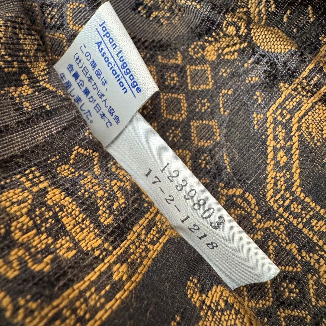 MARUEM マルエム　松崎　スーツ収納バッグ　ガーメントバッグ　本革　鍵付き