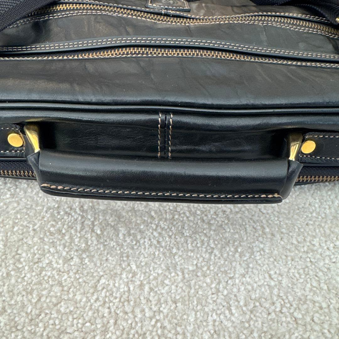 MARUEM マルエム　松崎　スーツ収納バッグ　ガーメントバッグ　本革　鍵付き