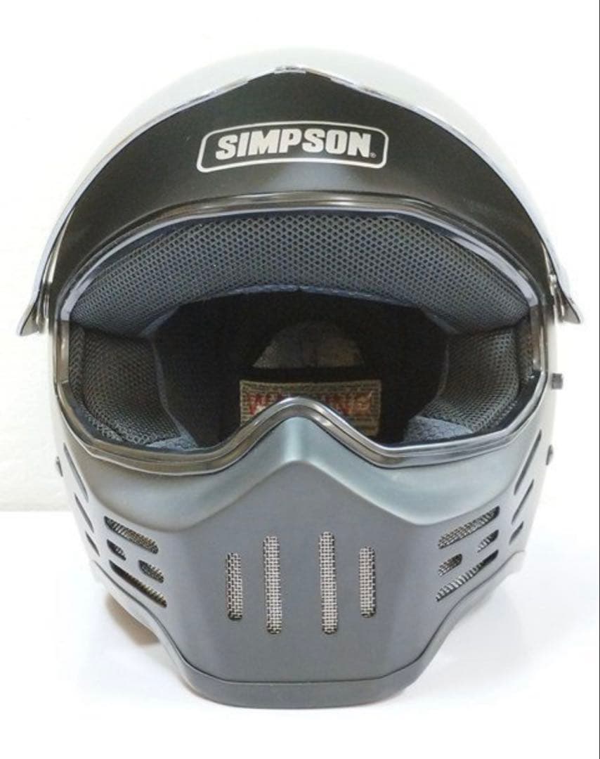 SIMPSON シンプソン ヘルメット 57cm ブラック M30 バイク用品