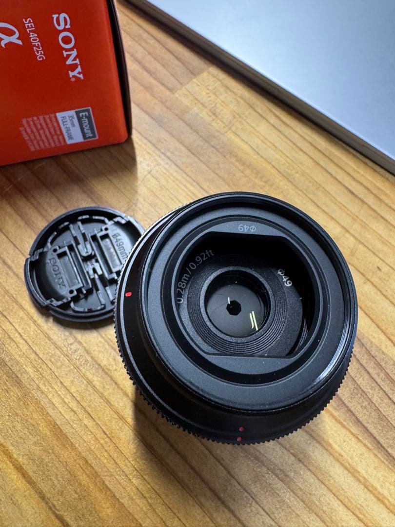 【極美品】SONY SEL40F25G 単焦点40mm