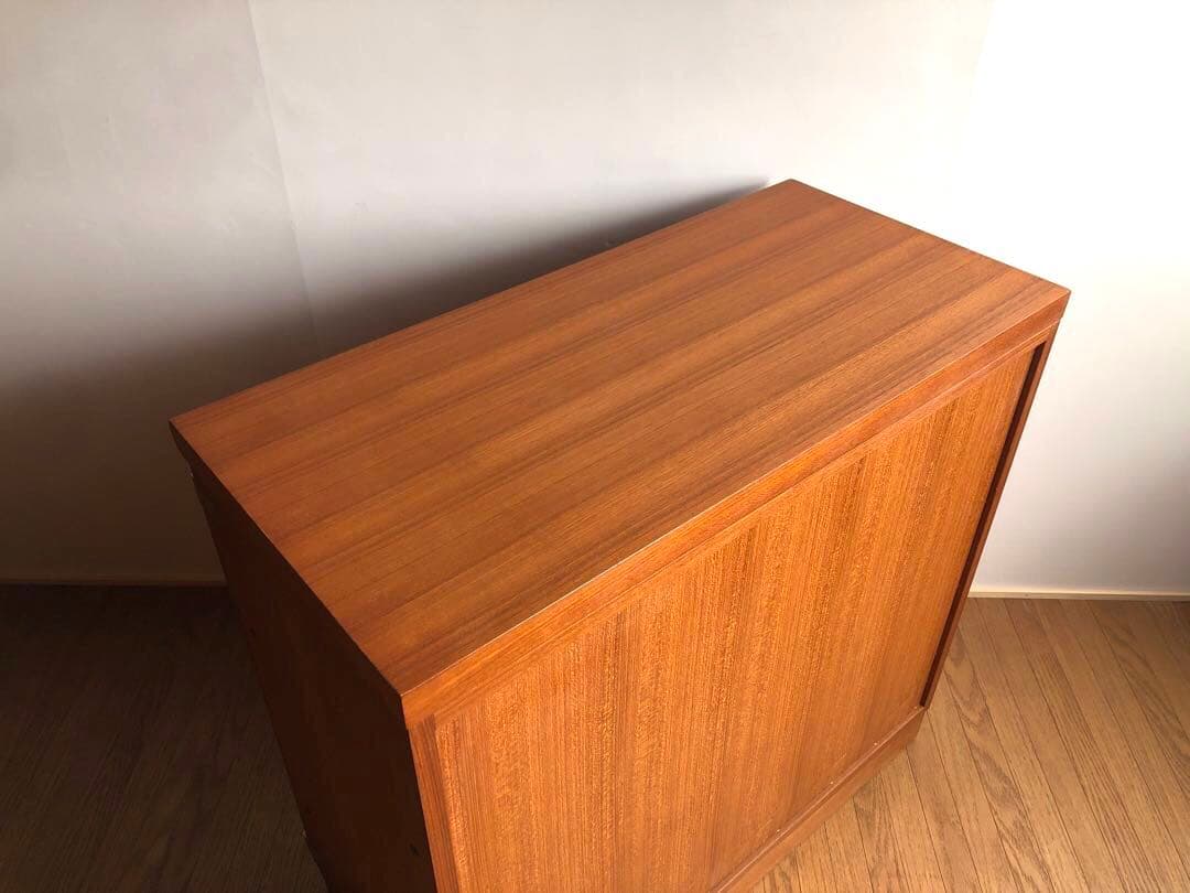 日田工芸 チーク材 サイドボード リビング サイド チェスト収納 北欧インテリア