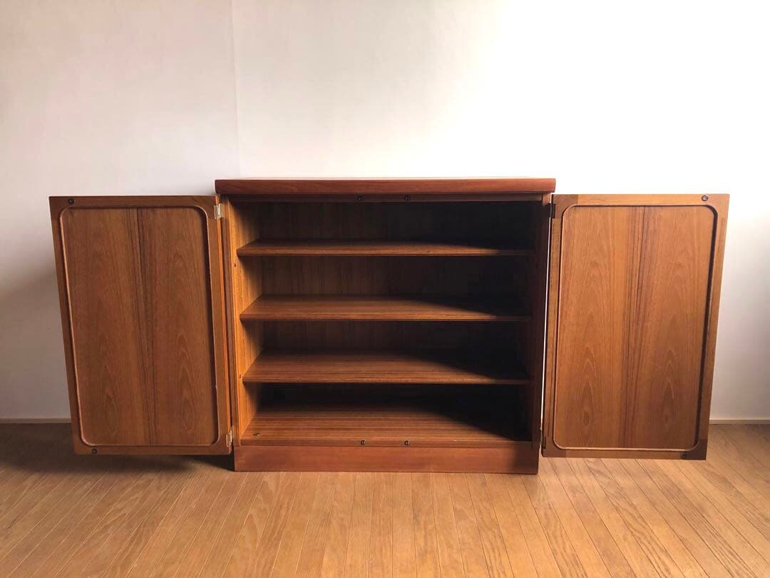 日田工芸 チーク材 サイドボード リビング サイド チェスト収納 北欧インテリア