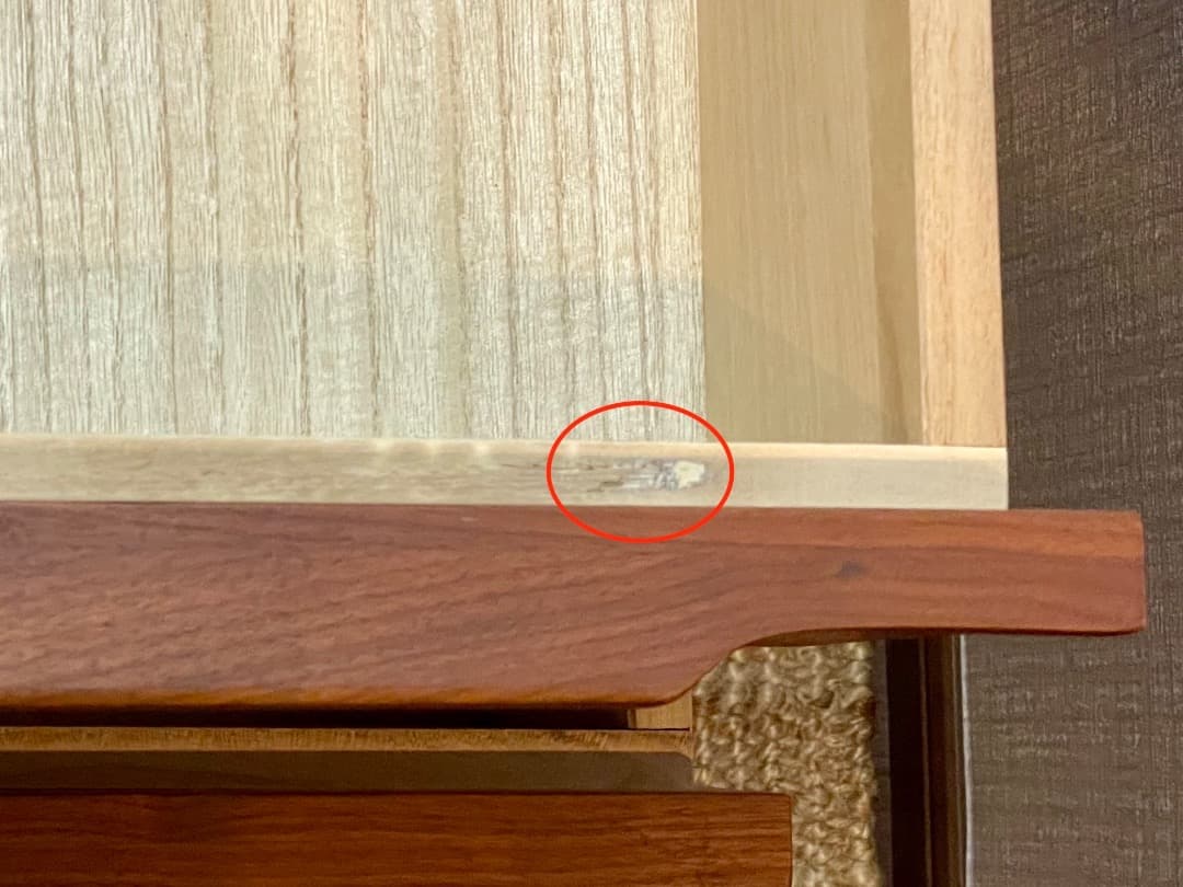 ブラウン木製チェスト ８引き出し KEYUCA ビネンチェスト 4段ワイド