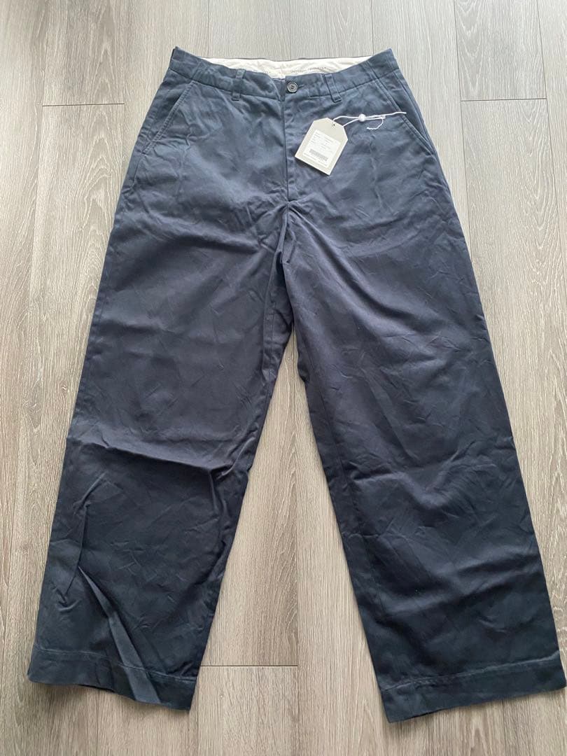 パンツ UNIVERSAL PRODUCTS NO TUCK WIDE CHINO 2