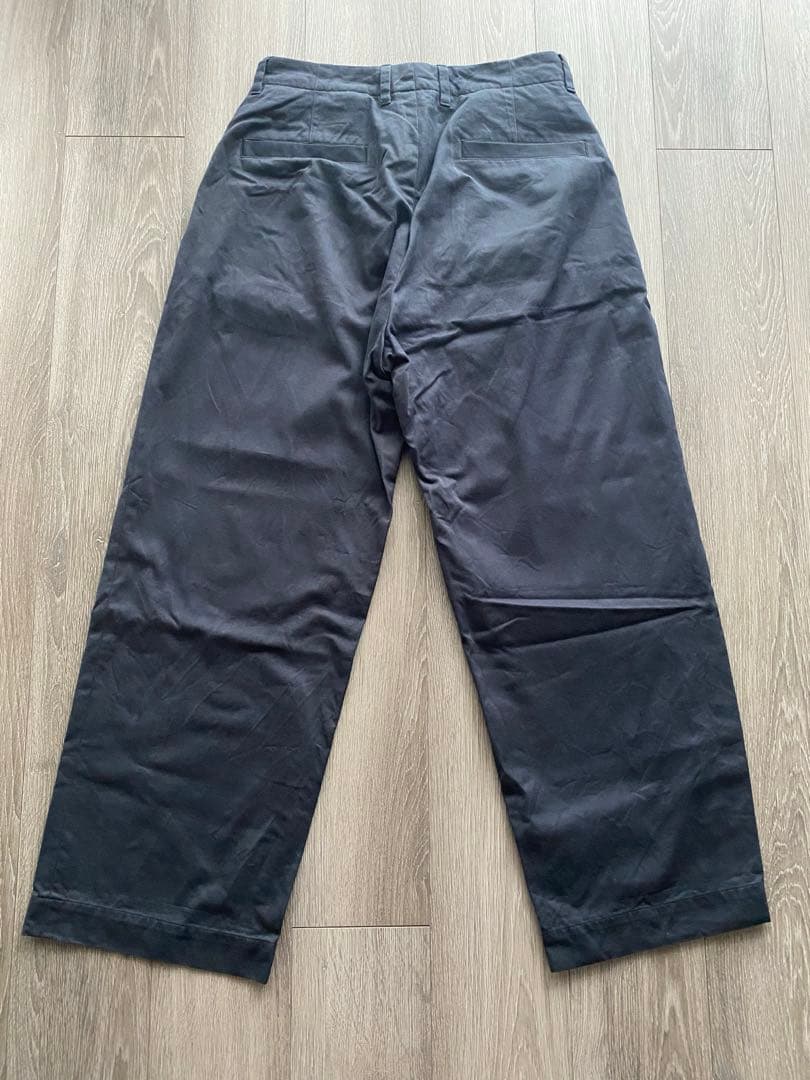 パンツ UNIVERSAL PRODUCTS NO TUCK WIDE CHINO 2