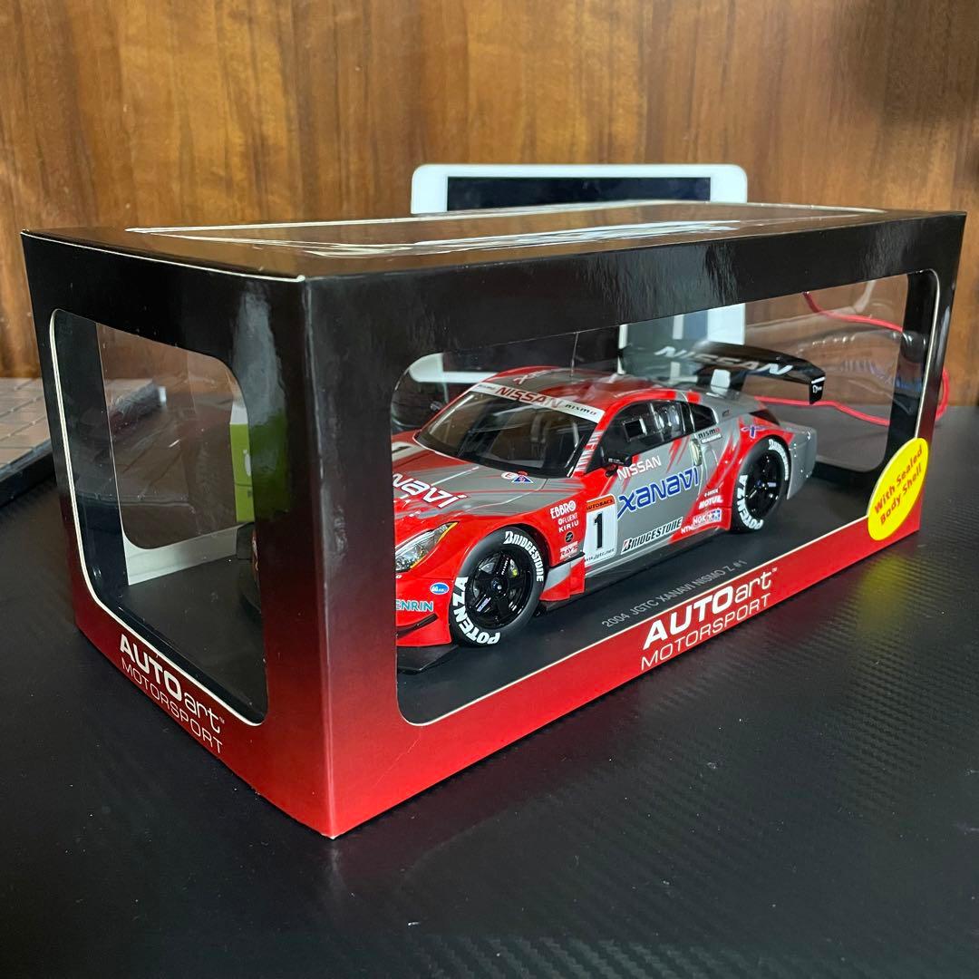 未展示品オートアート1/18 2004 JGTC XANAVI NISMO Z