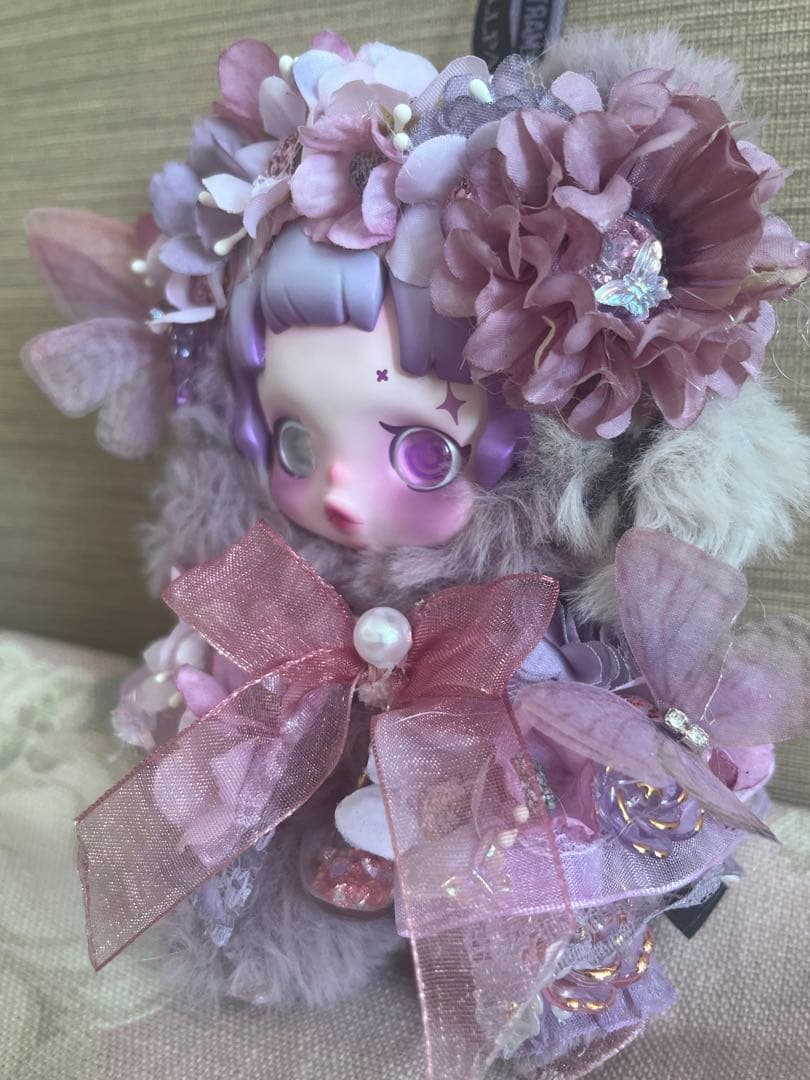 ☺︎☺︎chan スカルパンダ ぬいぐるみ ハンドメイド 服 POPMART