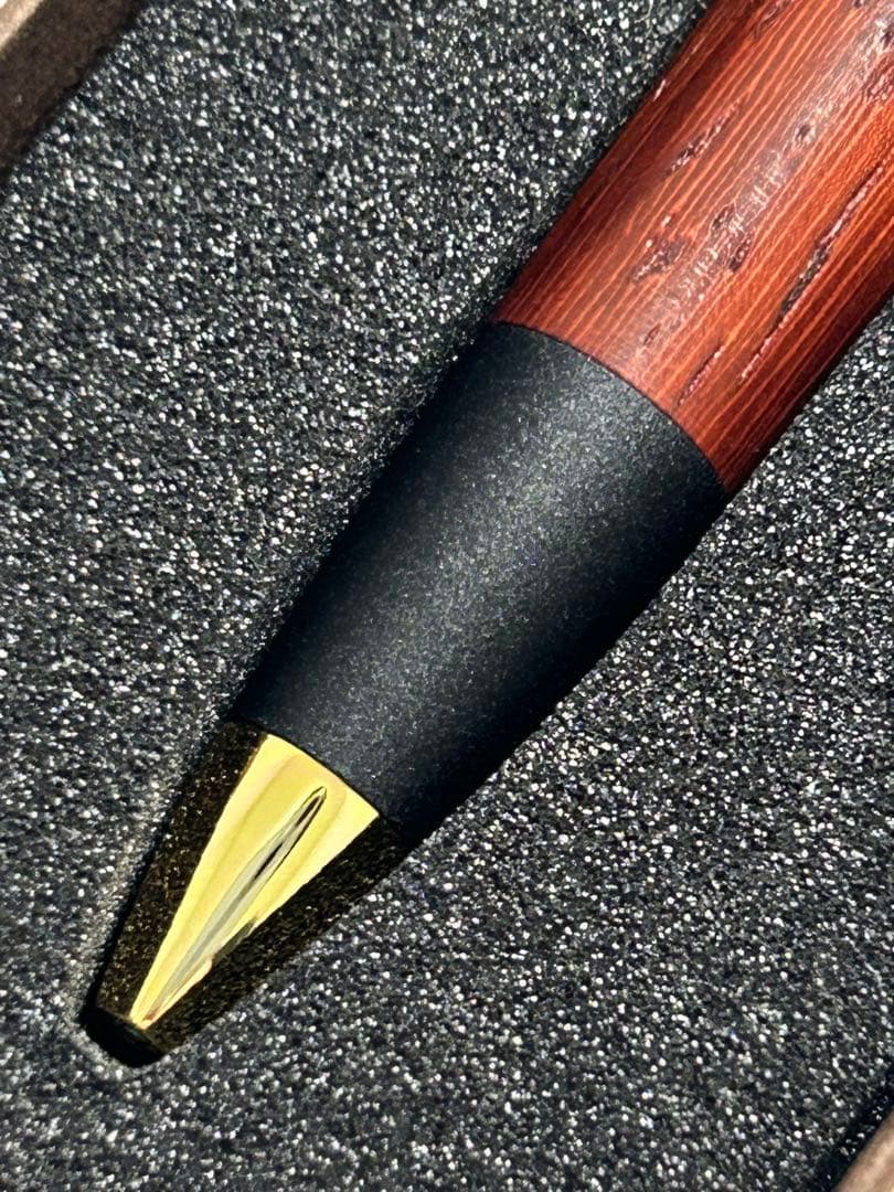 紅紫檀 シャーペン 0.5 真鍮 木製 ボナンペン
