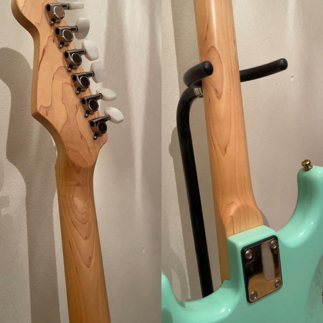 【カスタム済み】PLAYTECH ストラトタイプ(レインボートーン装備)