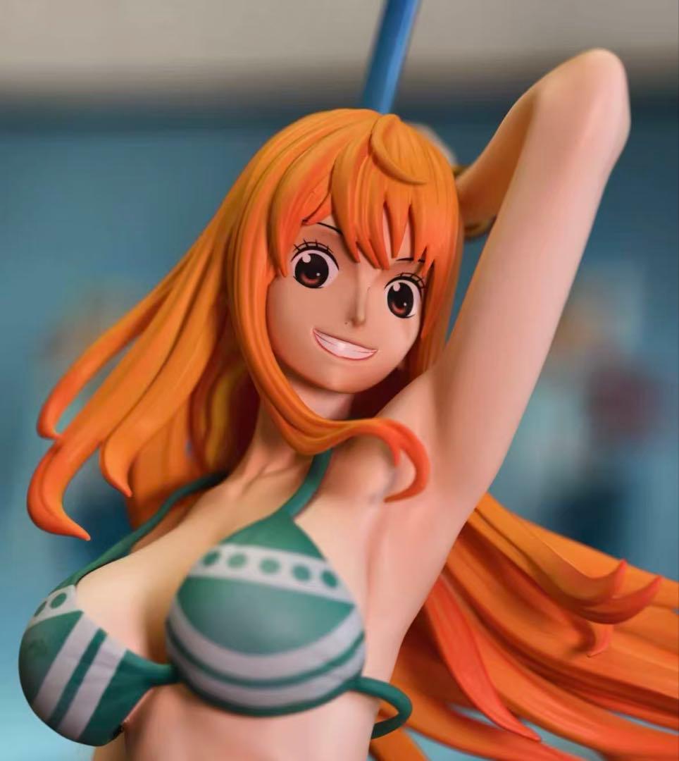 ワンピース ナミ ガレージキット ガレキ スタチューX③