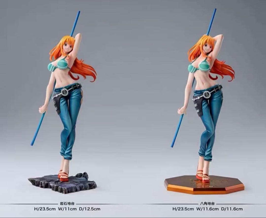 ワンピース ナミ ガレージキット ガレキ スタチューX③