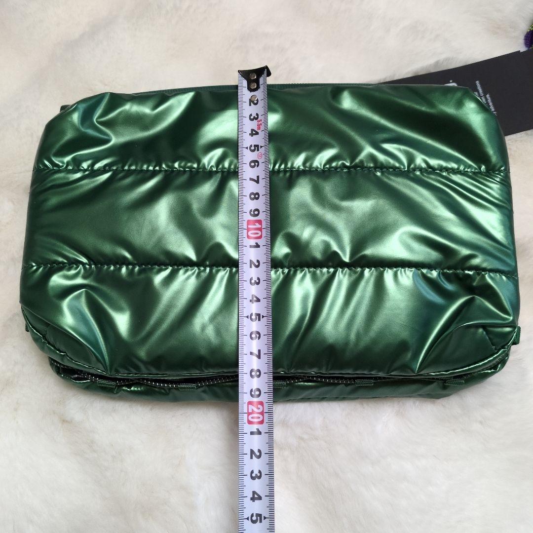 topologie トポロジー　ボトルサコッシュ　ラージ 緑