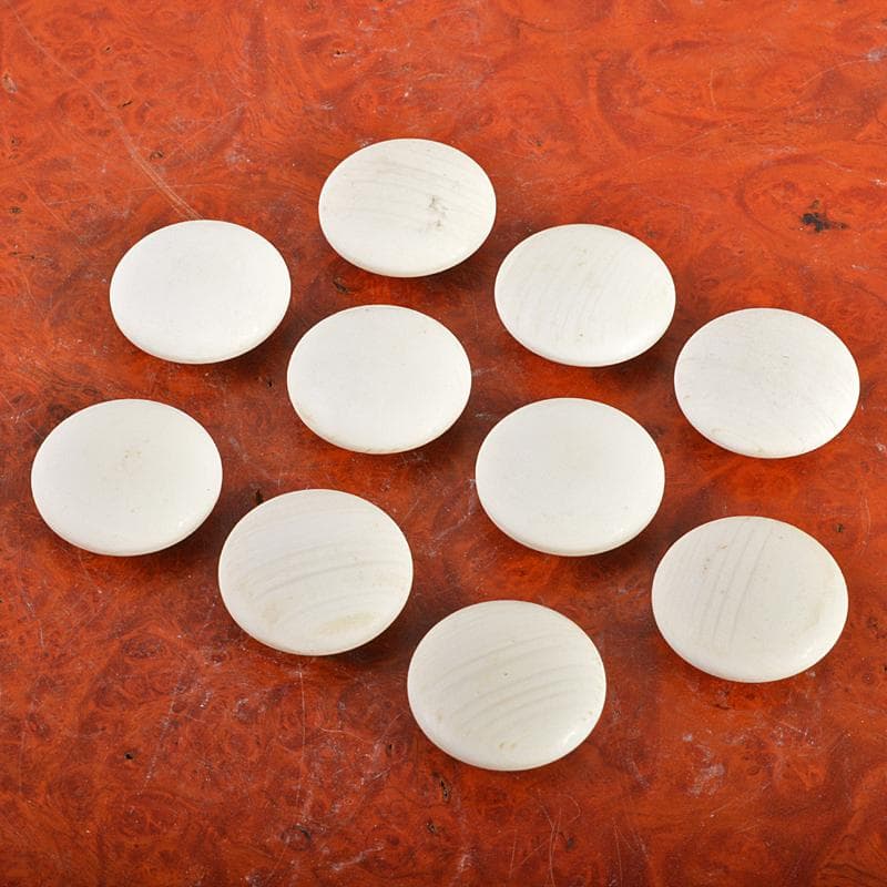 囲碁　碁石　本蛤碁石　那智黒碁石　碁笥　一套　C R7005