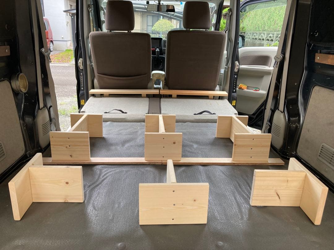 エブリイDA17Vベッドキット