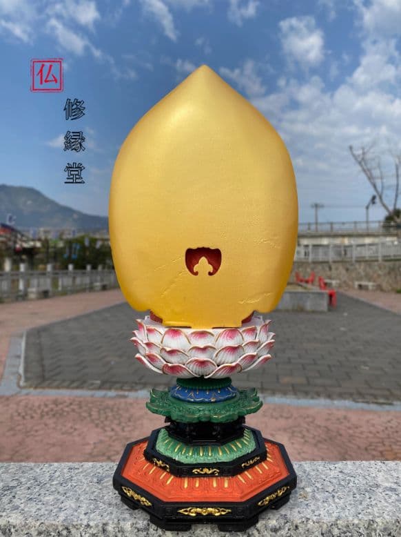 【修縁堂】極上品 彩繪 瑠璃光薬師仏 仏教美術 美術品