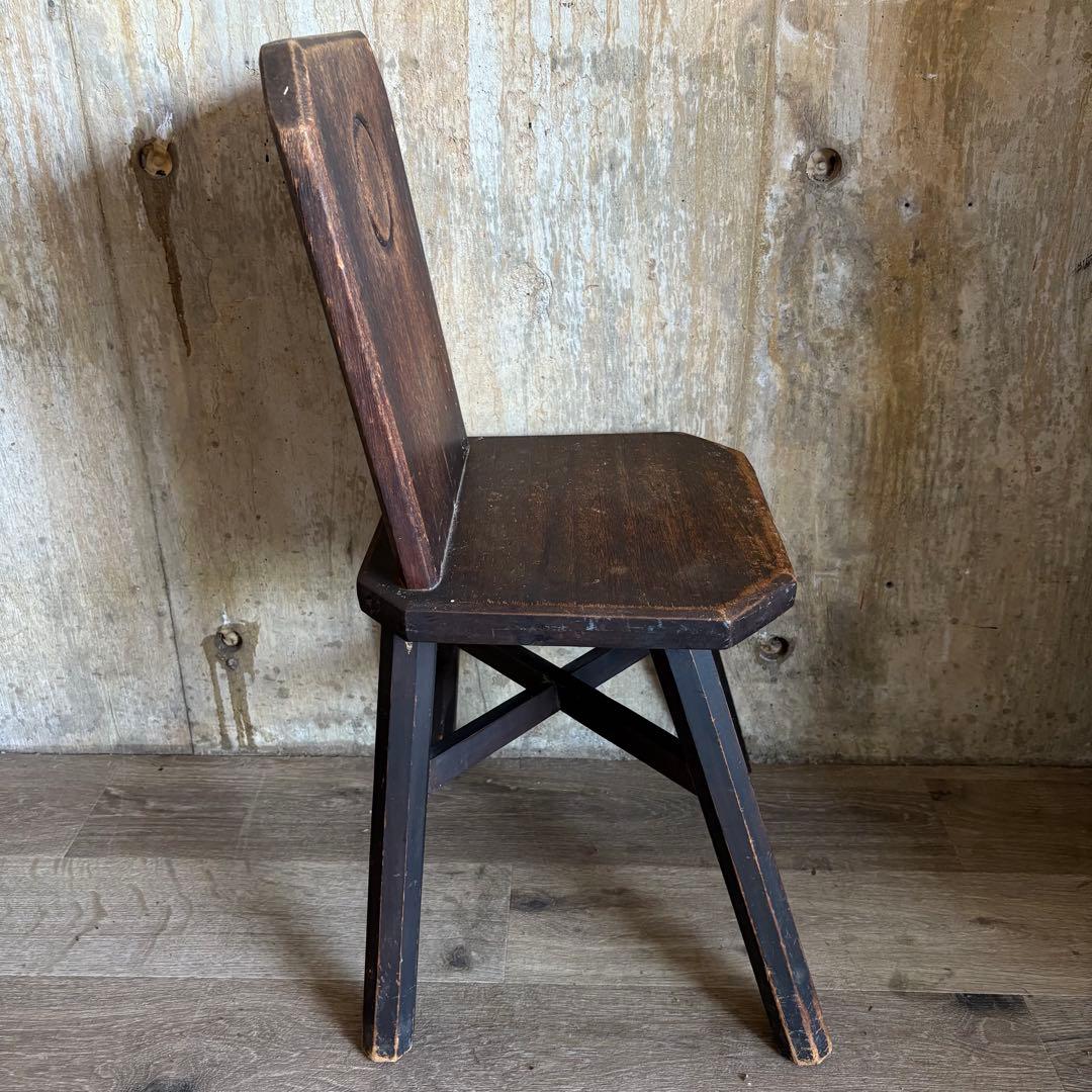 ヴィンテージ　レトロ　ミニチェア　スツール　花台