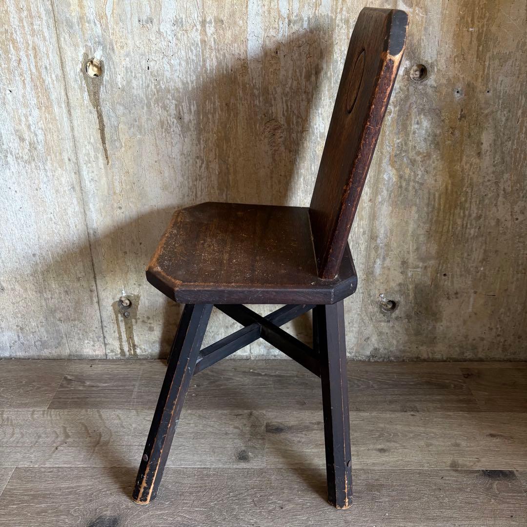 ヴィンテージ　レトロ　ミニチェア　スツール　花台