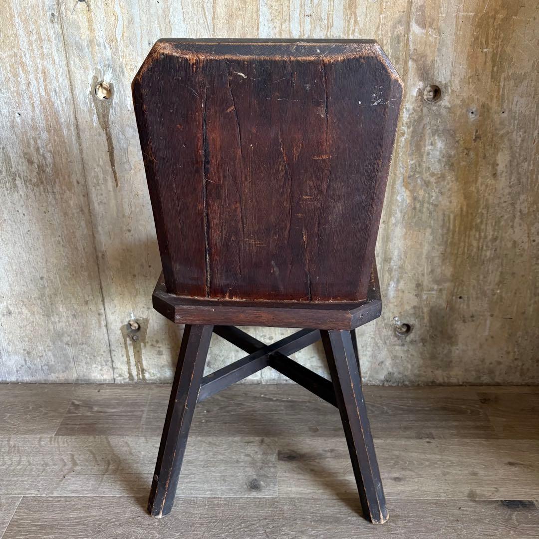 ヴィンテージ　レトロ　ミニチェア　スツール　花台