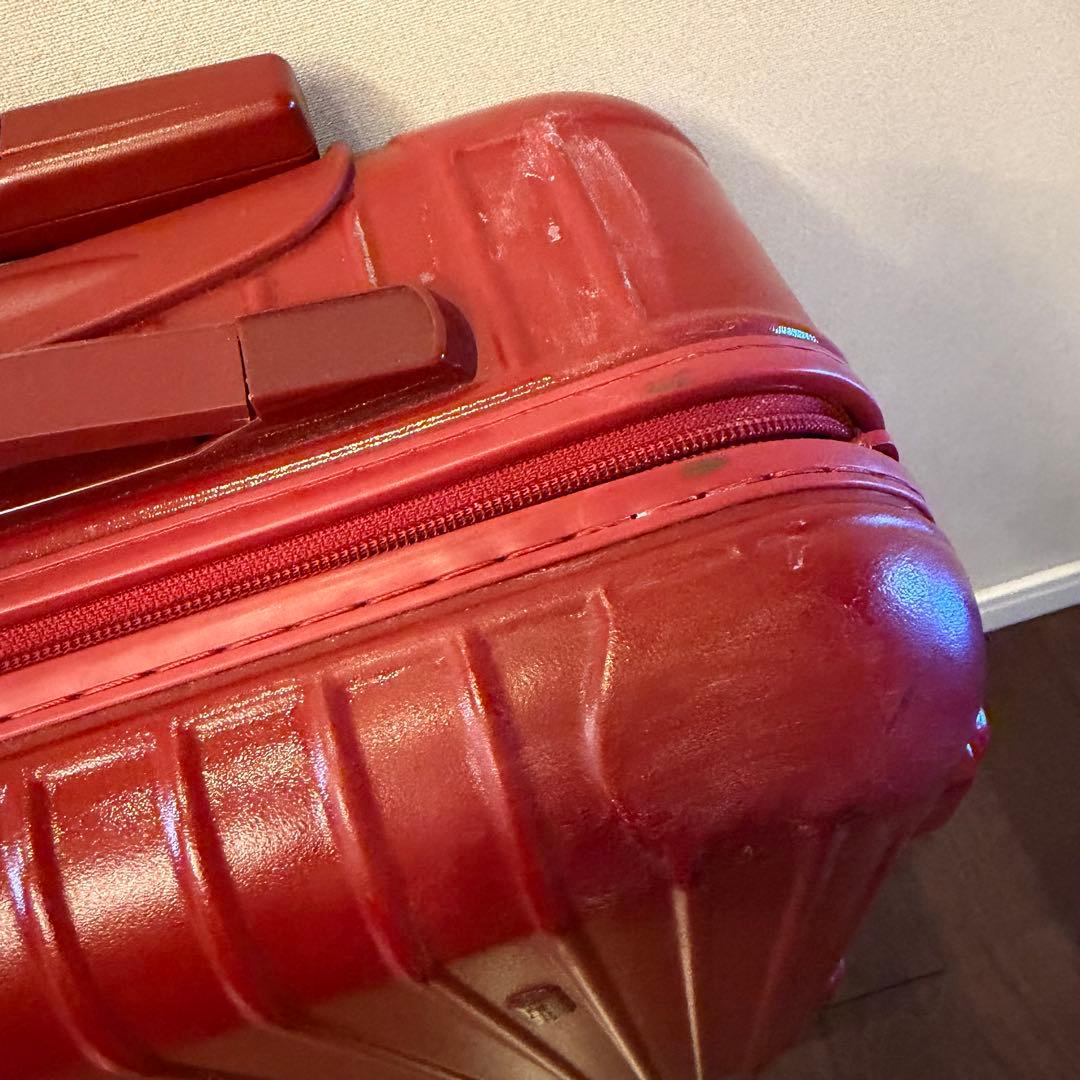 RIMOWA レッドキャリーケース 機内持ち込み　サルサ　salsa