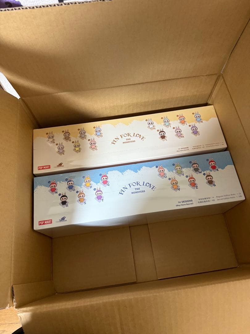 THE MONSTER PIN FOR LOVE アソートボックス 2個セット