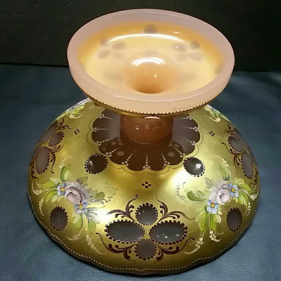 MURANO Decorato a Mano ムラノ ハイエナメル コンポート