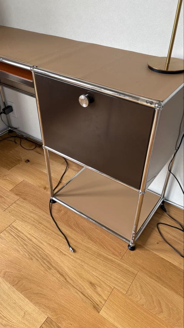 usmハラー usm haller ベージュブラウンデスクキャビネット