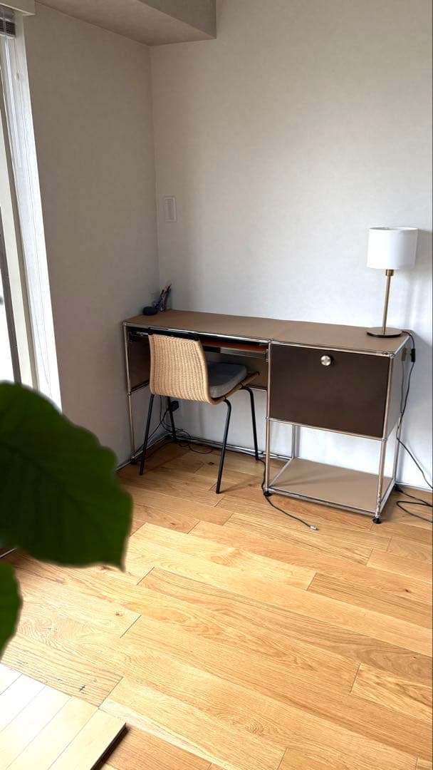 usmハラー usm haller ベージュブラウンデスクキャビネット