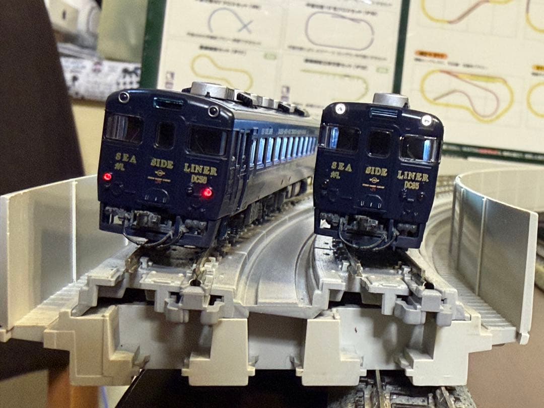 【室内灯有】TOMIX 98072キハ58系快速シーサイドライナー紺色2両セット