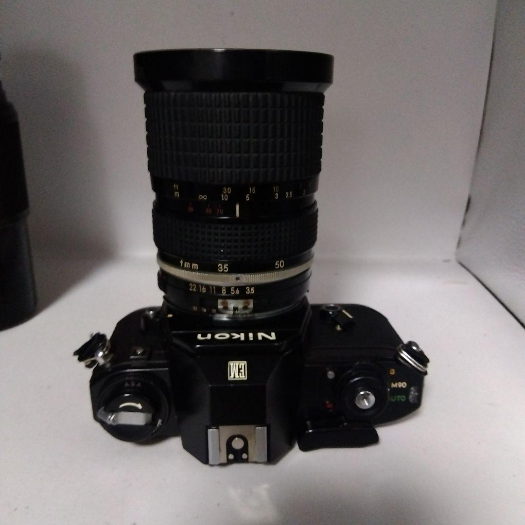 Nikon EM＋レンズ２本！フィルムカメラセット
