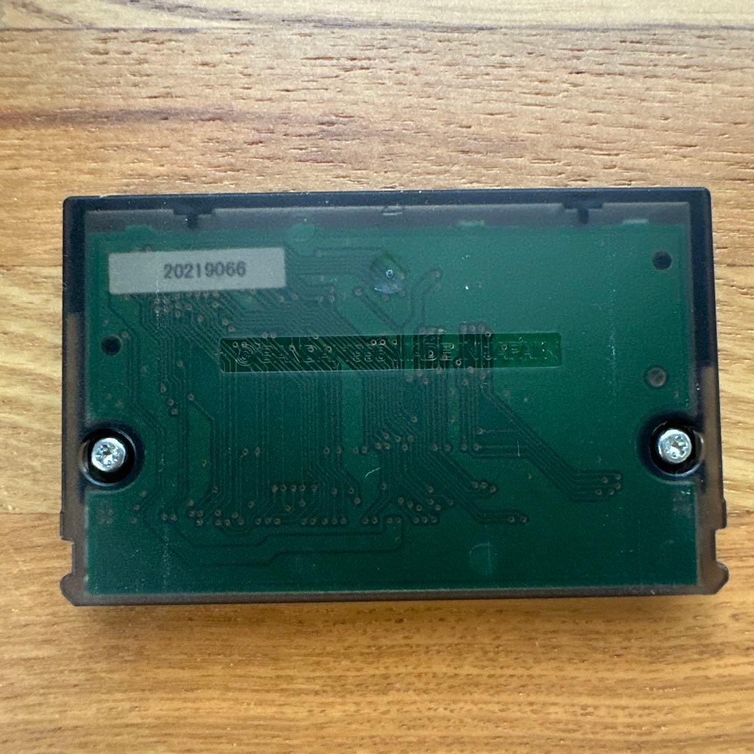 ワンダースワン　スケルトングリーンとソフト一枚