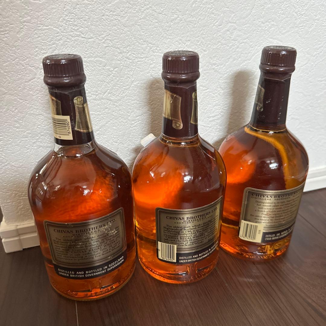 シーバスリーガル12年　3本セット　未開封