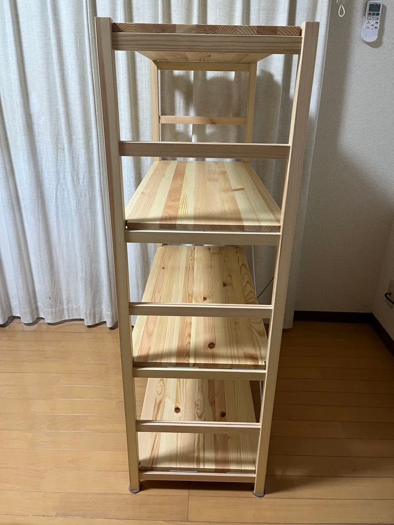 無印良品　パイン材ユニットシェルフ　86cm幅