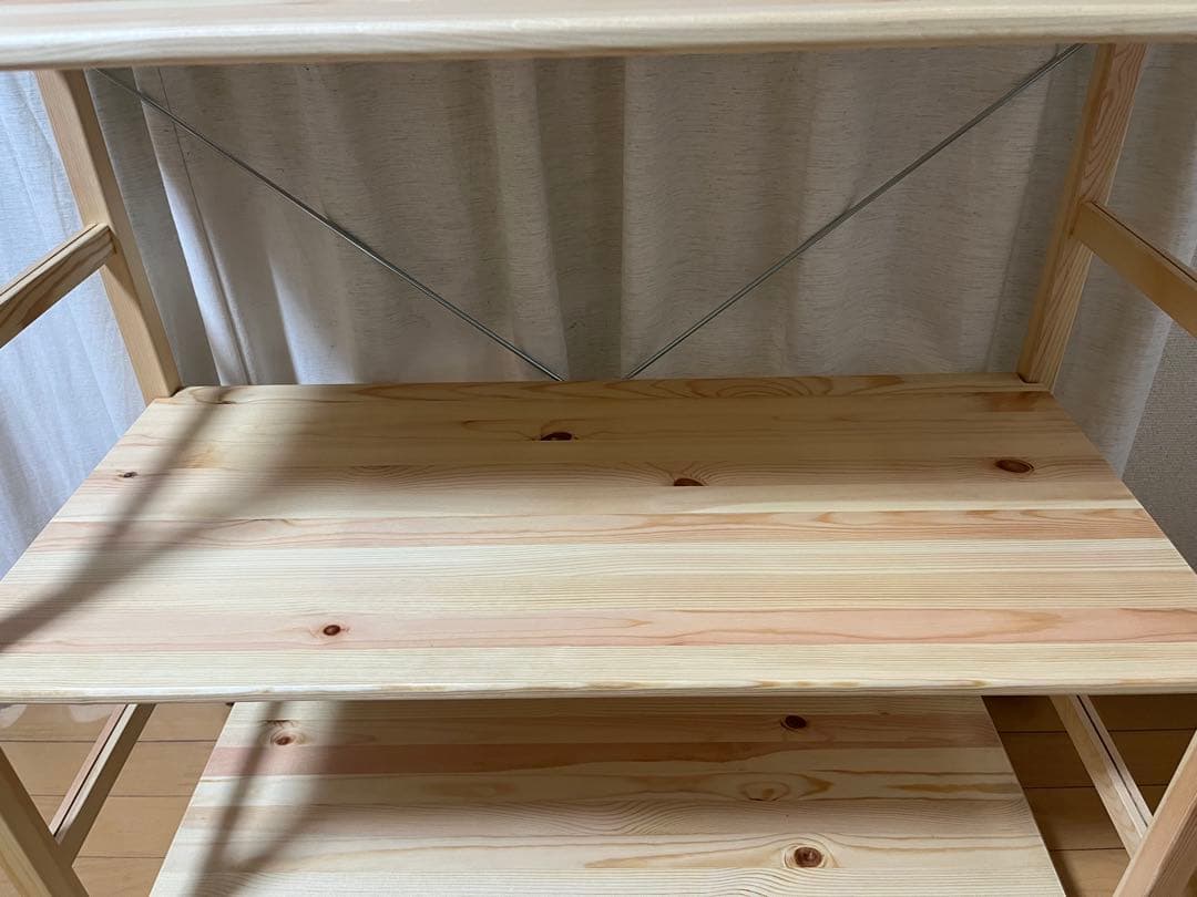 無印良品　パイン材ユニットシェルフ　86cm幅