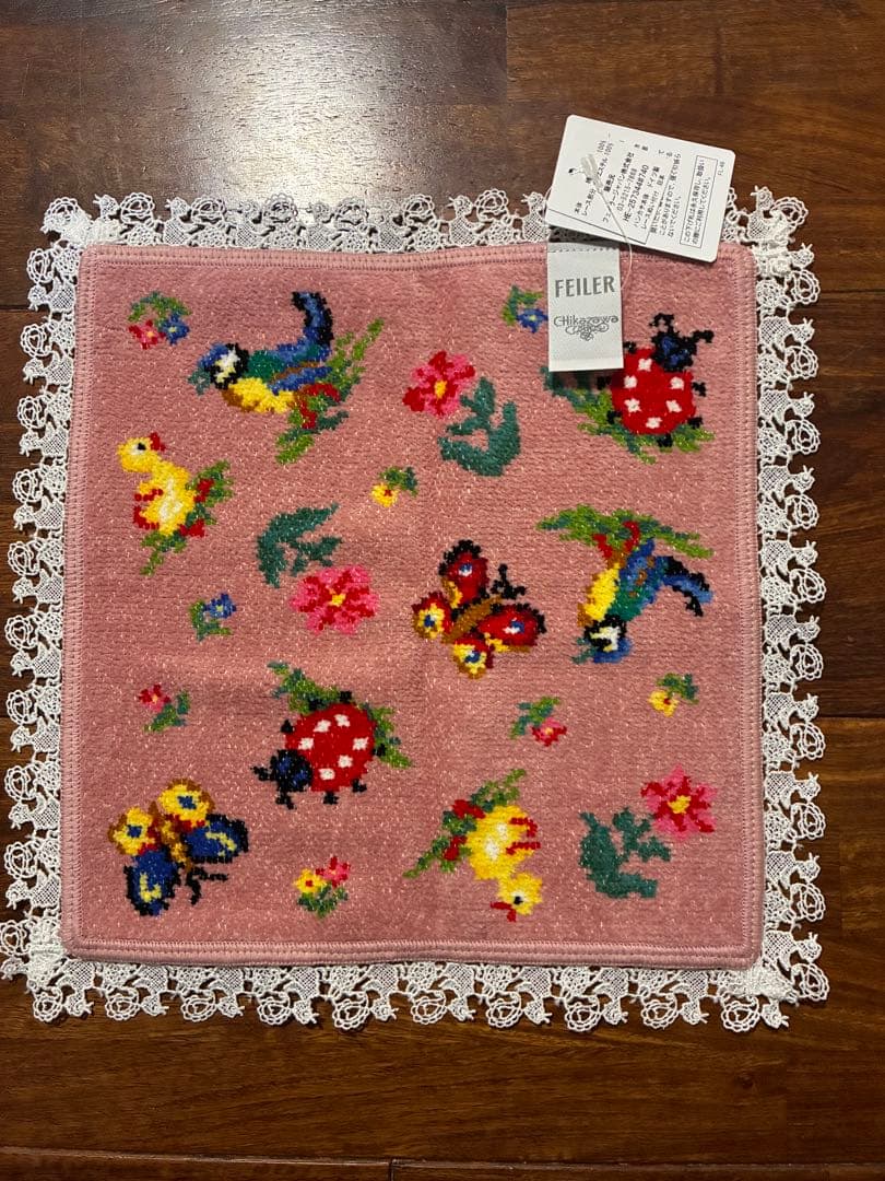 FEILER と近沢レースコラボ　ハンカチとティシュケース