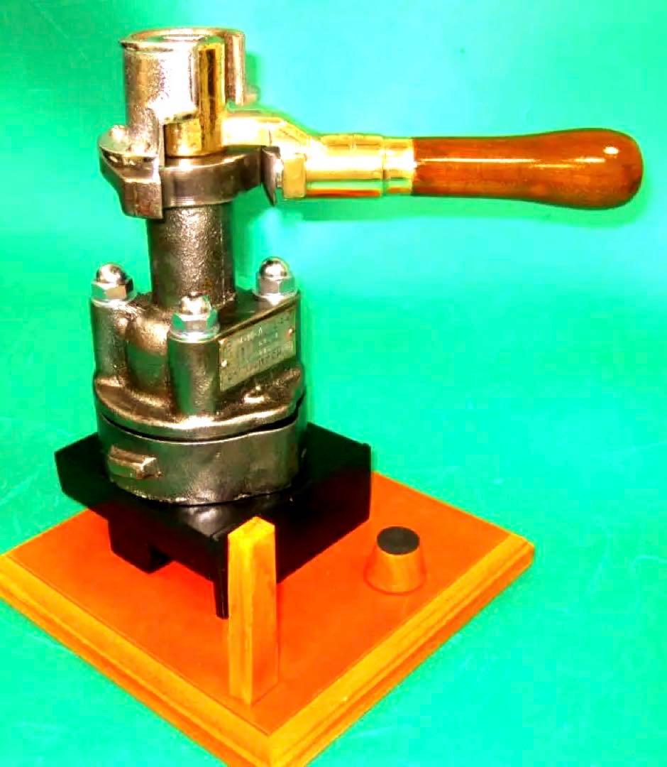 M-18　ブレーキ弁　ブレーキ弁ハンドル　鉄道廃品