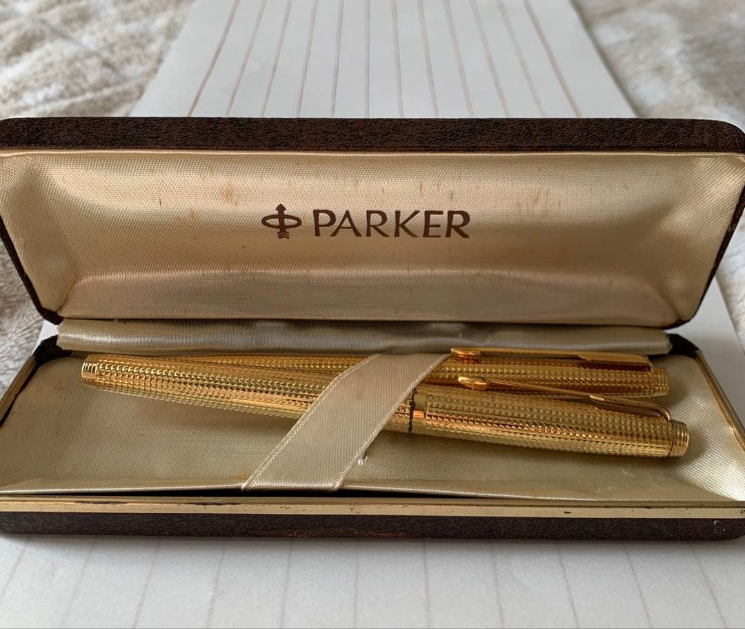 Parker（パーカー）75 万年筆・ボールペン セット
