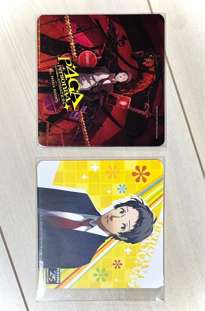 ペルソナ4 足立透　グッズまとめ売り　コースター　ストラップ