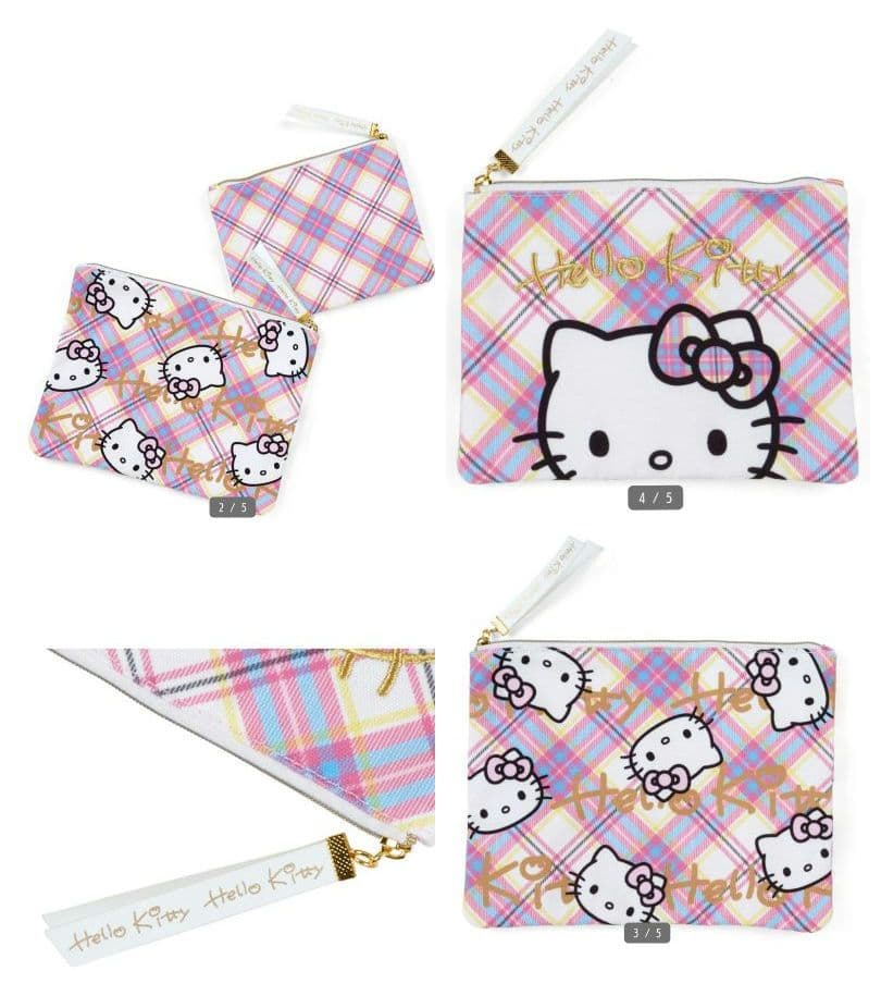 ハローキティ　ドレスタータンチェックシリーズ　9点セット