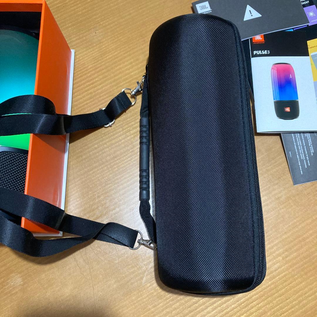 JBL ポータブルBluetoothスピーカー PULSE3 持ち歩きケース付き