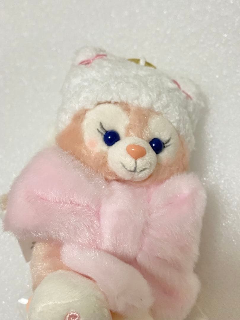 香港ディズニー　ジェラトーニ　リーナベル　限定　冬限定　ぬいぐるみキーチェーン