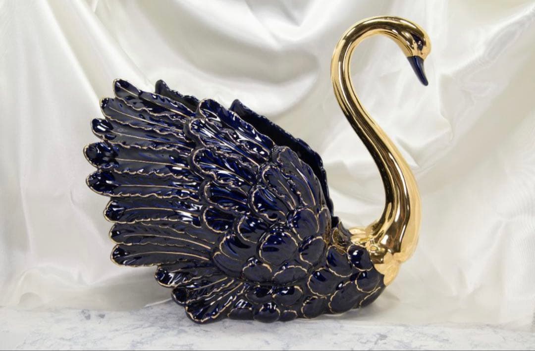 イタリア製金12％　PLUM社　スワン