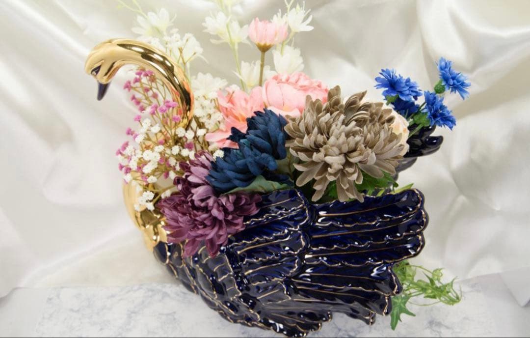 イタリア製金12％　PLUM社　スワン