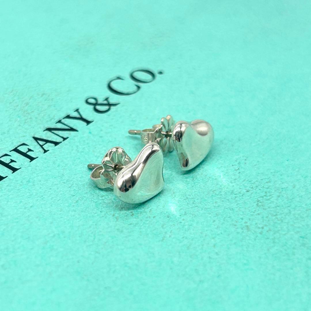 美品　ティファニー　フルハート　ピアス　シルバー　925
