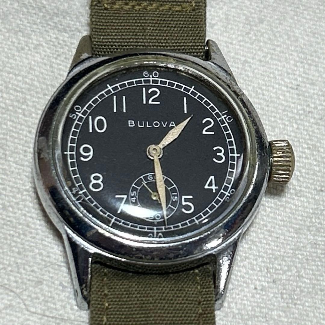 bulova US ミリタリー ウォッチ WW2 40年代 ORD DEPT