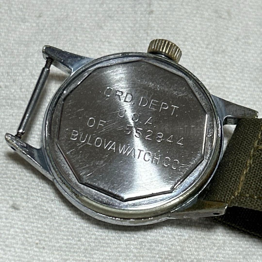 bulova US ミリタリー ウォッチ WW2 40年代 ORD DEPT
