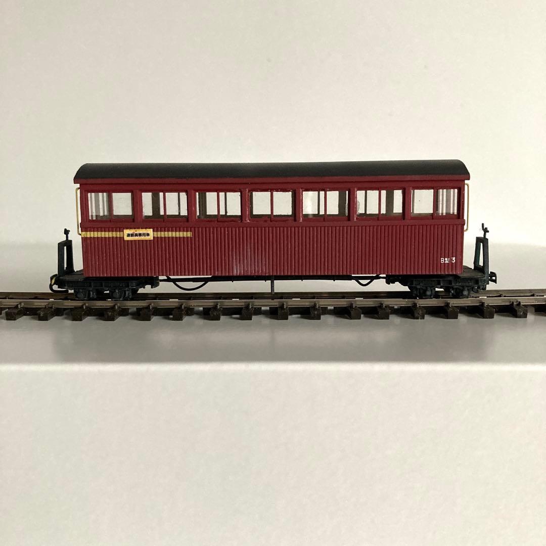 モデルワーゲンHOナロー1/87 9mm 木曽の連絡員室付大型B型客車No.3