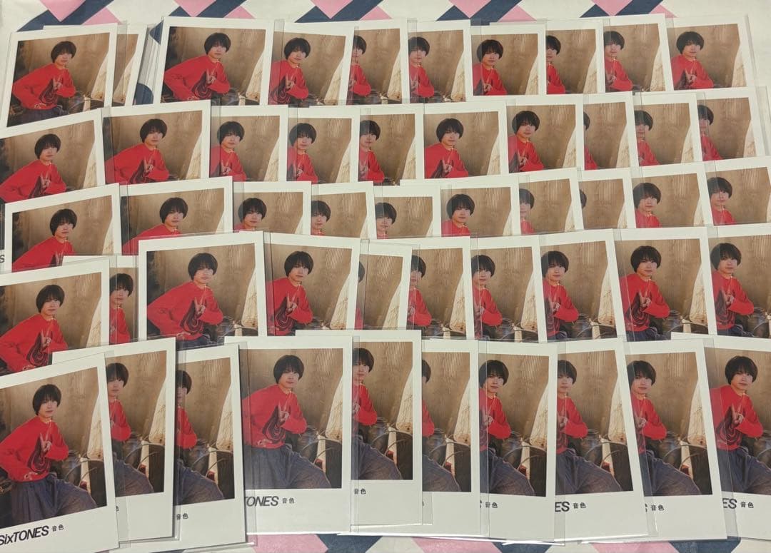 松村北斗 音色 トレカ ポラロイドカード 50枚セット