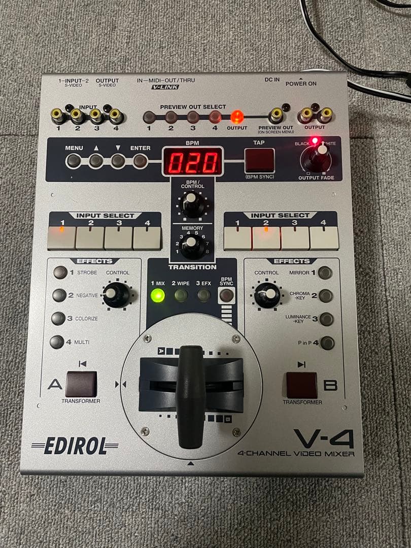Roland EDIROL V-4 4チャンネルビデオミキサー 他機材一式
