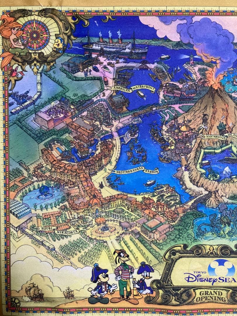 東京ディズニーシー　オープン タペストリー