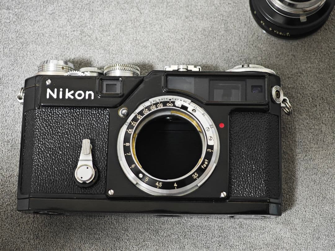 Nikon SP 布幕モデル 後塗りピアノブラック